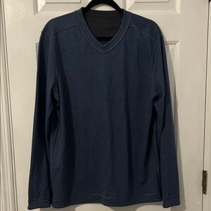 Tommy Bahama Blue V-Neck Sweater